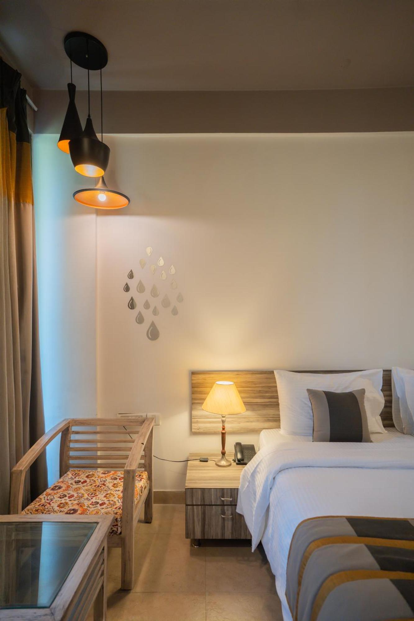Hotel Ahuja Residency Parklane Gurgáon Exteriér fotografie